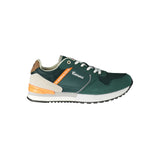 Sneaker en polyester vert