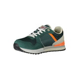 Sneaker en polyester vert