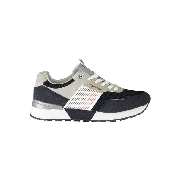 Blauer Polyester -Sneaker