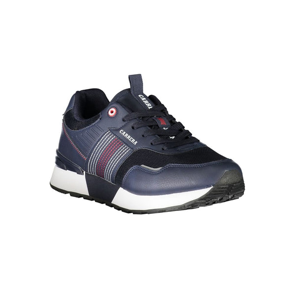 Blauer Polyester -Sneaker