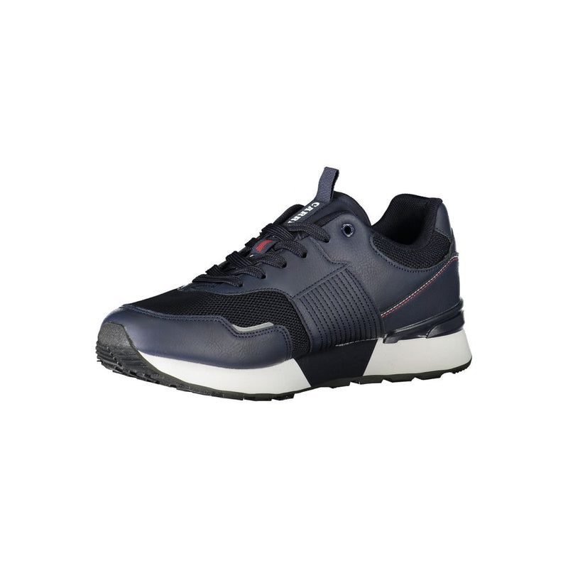 Blauer Polyester -Sneaker