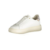 Sneaker in poliestere bianco