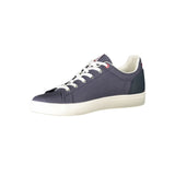 Sneaker en polyester bleu