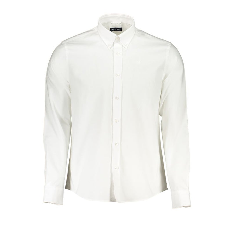 Camisa de algodón blanco