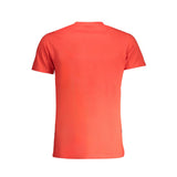 Rotes Baumwollt-Shirt