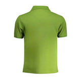 Polo de algodón verde