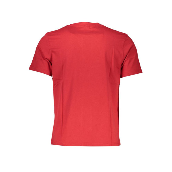 T-shirt di cotone rosso