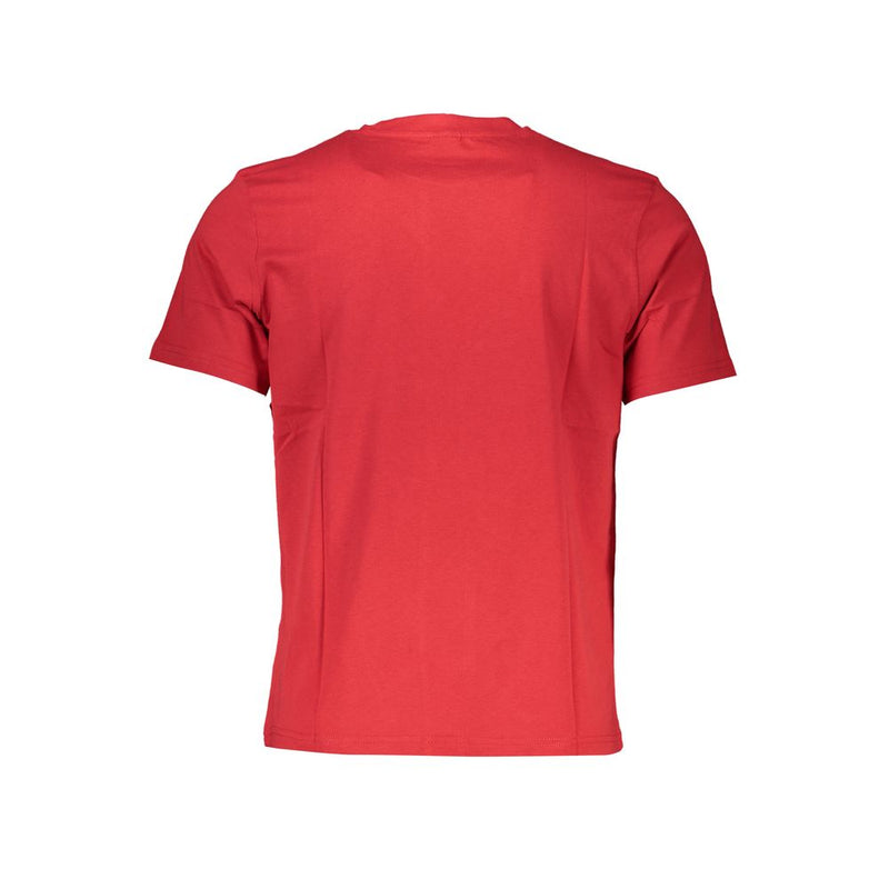 Camiseta de algodón rojo