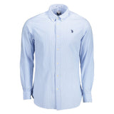 Chic Slim Fit Long Sleeve Button-Down-Shirt