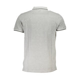 Polo en coton gris