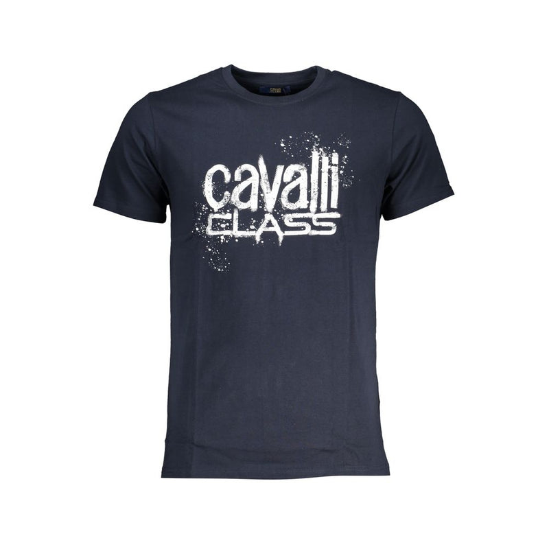 T-shirt en coton bleu