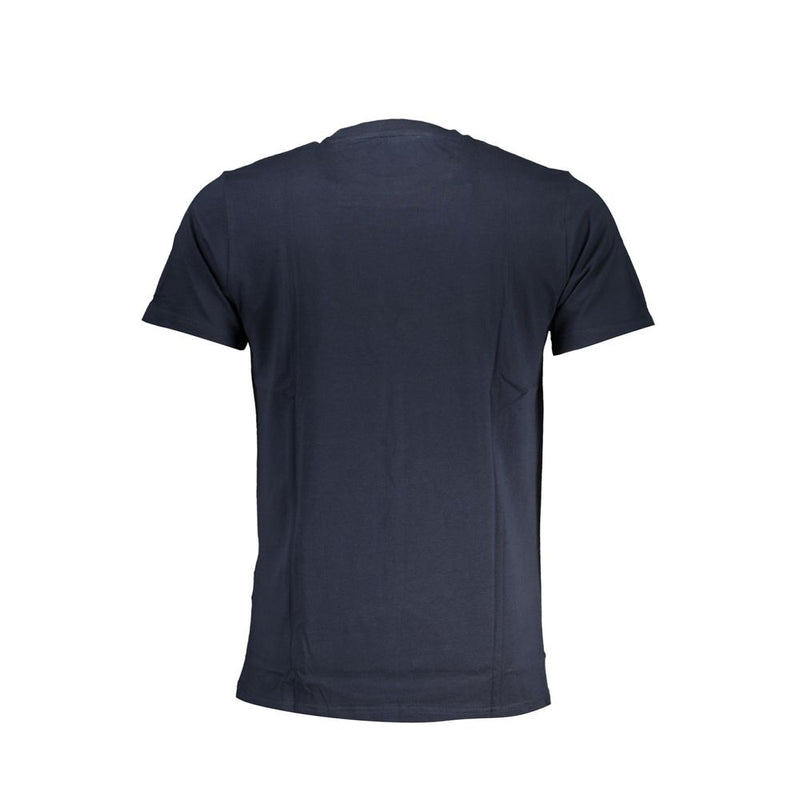 T-shirt en coton bleu