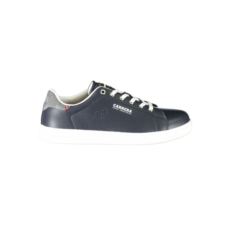 Blauer Polyester -Sneaker