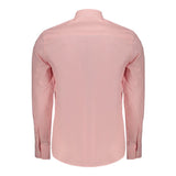 Camicia di cotone rosa