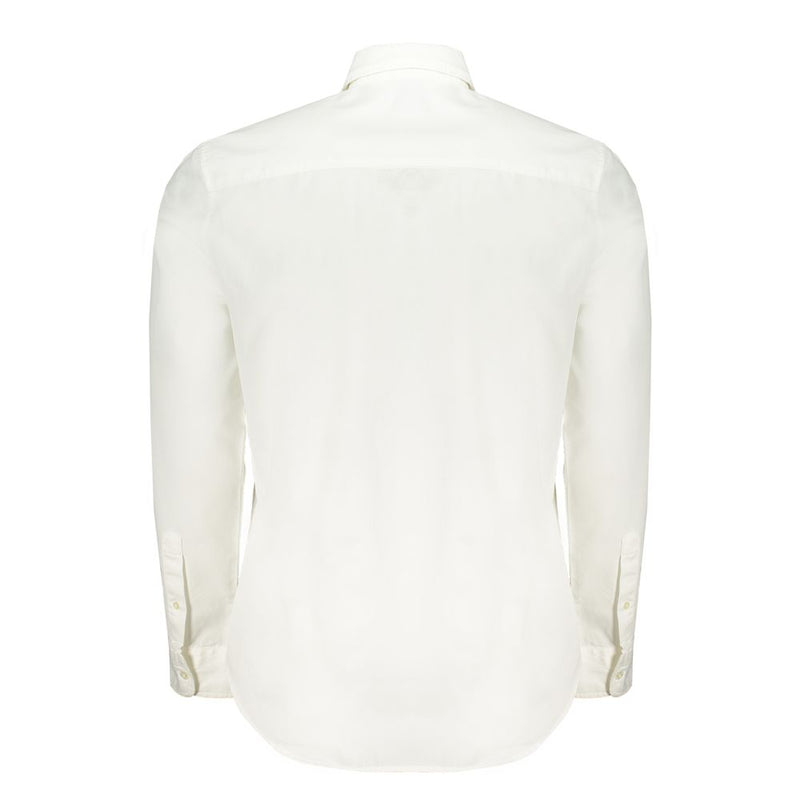 Chemise en coton blanc