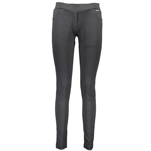 Black Viscose Women Legging