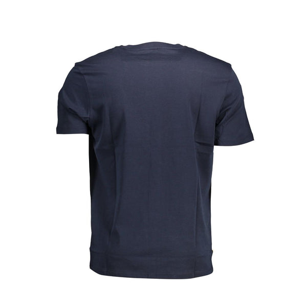 T-shirt en coton biologique bleu classique