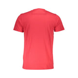 Rotes Baumwollt-Shirt