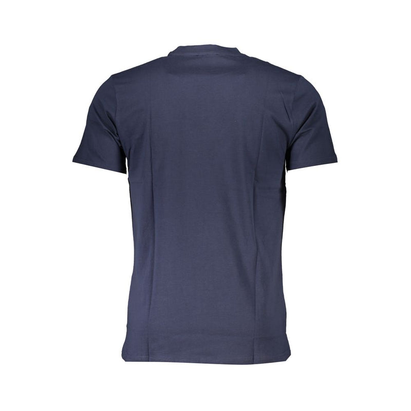 T-shirt di cotone blu