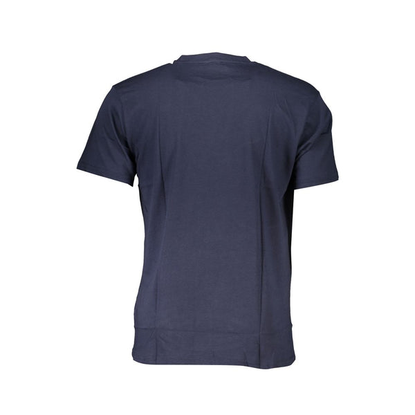 T-shirt di cotone blu