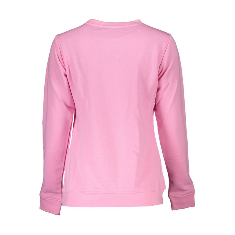 Pull en coton rose