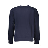 Maglione di cotone blu