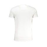 Camiseta de algodón blanco