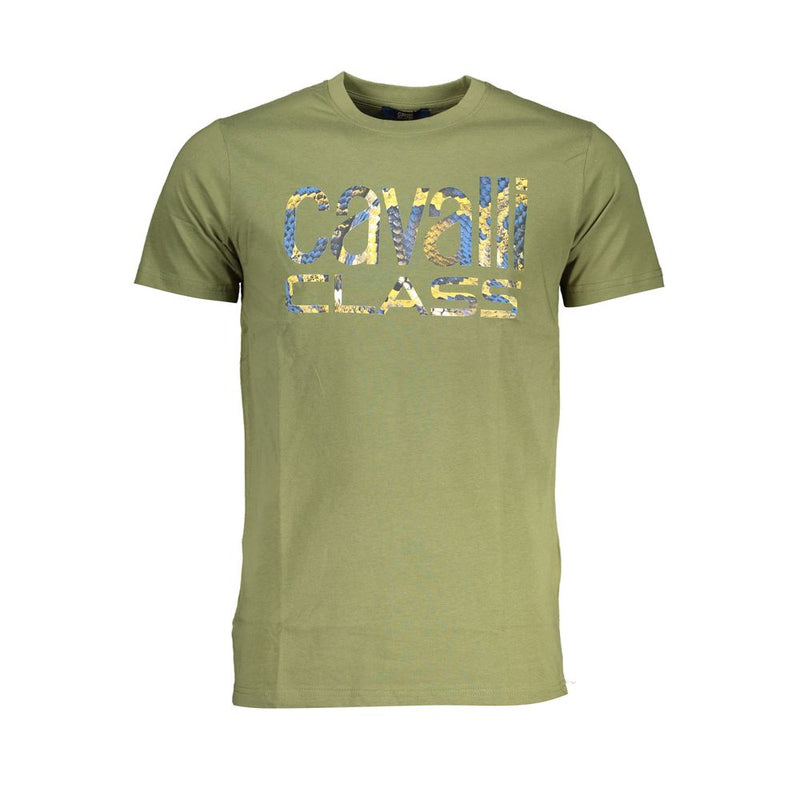 T-shirt in cotone verde