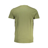 T-shirt in cotone verde