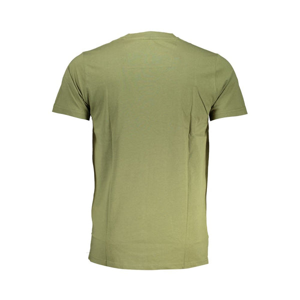 Camiseta de algodón verde