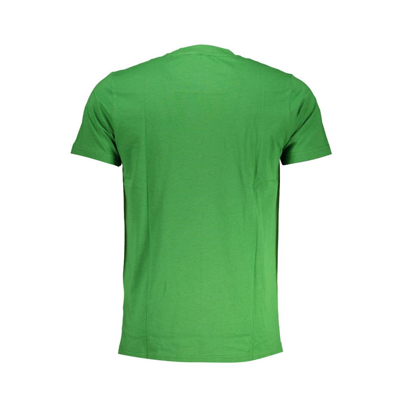 Camiseta de algodón verde