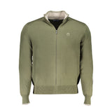 Pull en coton vert