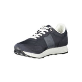 Blauer Polyester -Sneaker