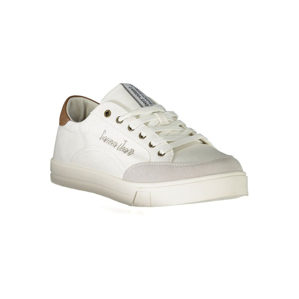 Sneaker en polyester blanc