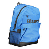 Blue Polyester Backpack