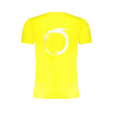 T-shirt di cotone giallo