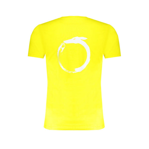 T-shirt di cotone giallo