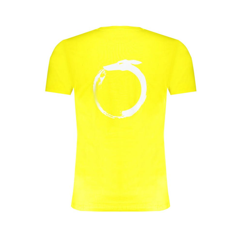 Camiseta de algodón amarillo