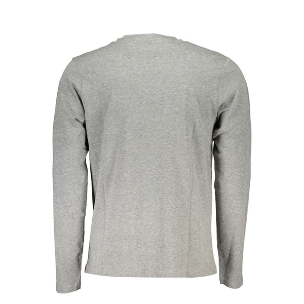 T-shirt di cotone grigio