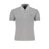 Polo de algodón gris