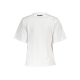 TEE WHITE WHITE CHIC SLIM Fit con estampado de firma