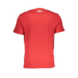 T-shirt di cotone rosso