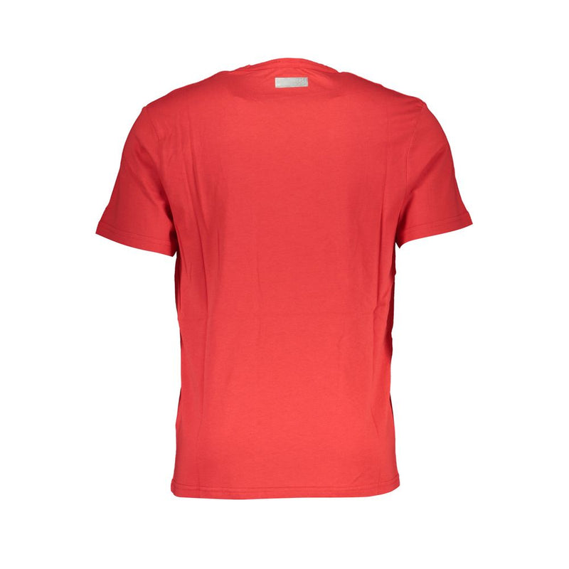 Rotes Baumwollt-Shirt