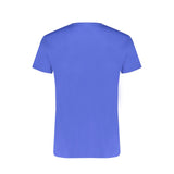 T-shirt di cotone blu