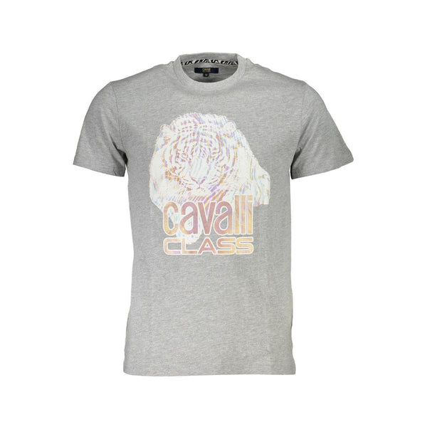 T-shirt di cotone grigio