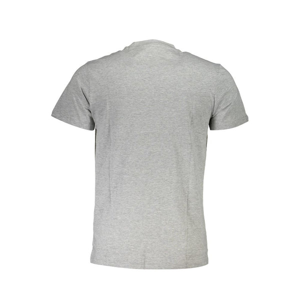 Camiseta de algodón gris