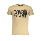 T-shirt di cotone beige