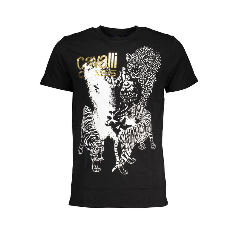 T-shirt en coton noir