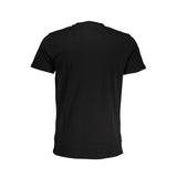 Camiseta de algodón negro