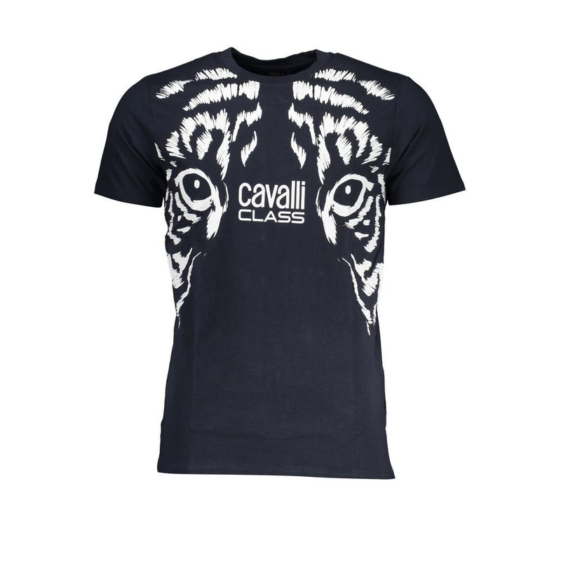 T-shirt en coton bleu